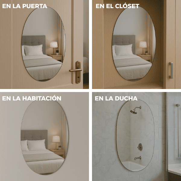 Espejo Adhesivo Reflexa Decor 🚨 Últimas Unidades 🚨