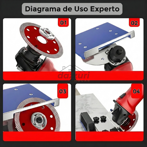 Adaptpro 45™ 🔩 - Logra Un Biselado Premium Con Tu Esmeril