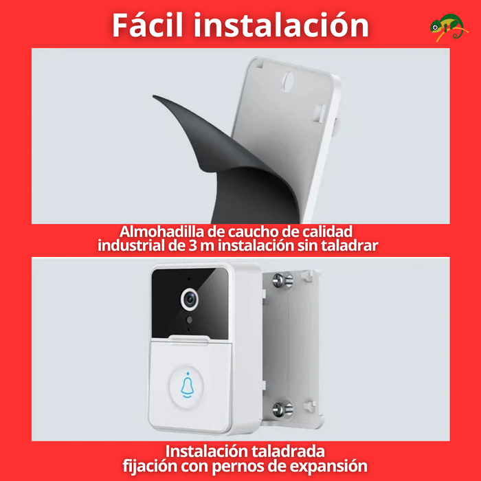 SMART DOORBELL - Timbre Inalámbrico Con Camara