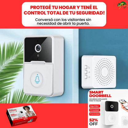 SMART DOORBELL - Timbre Inalámbrico Con Camara