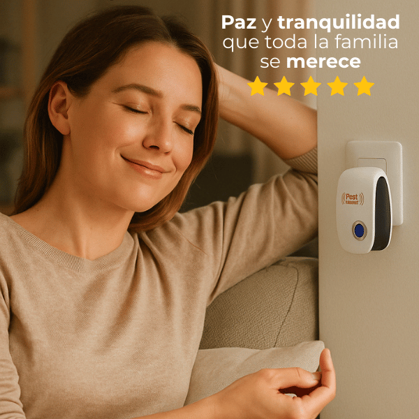 Repelente Eléctrico PestReject™ 🔥 Solo por HOY : PAGA 1 Y LLÉVATE 2 🔥